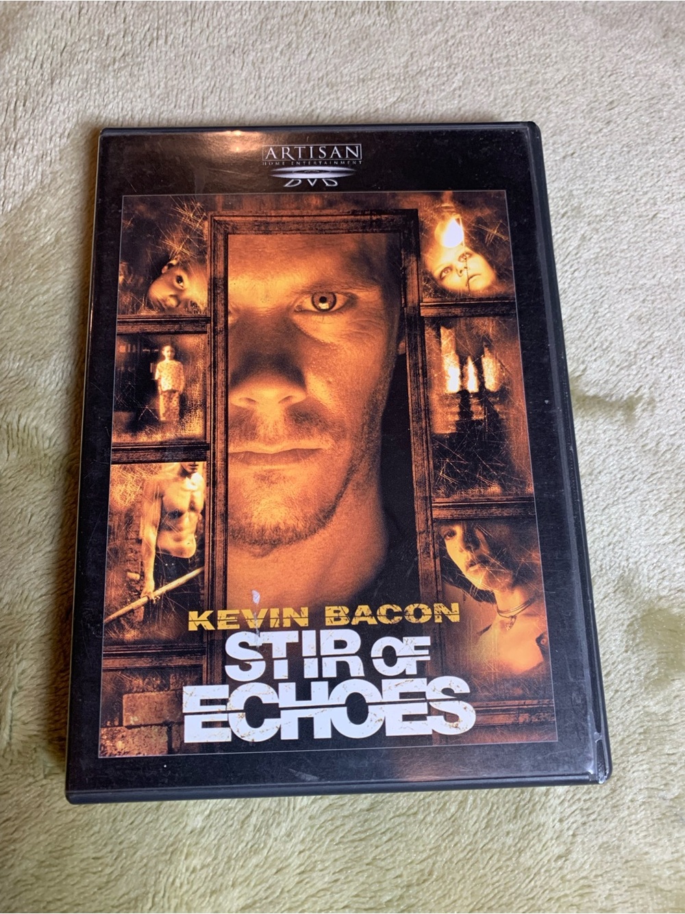 Artisan Stir of Echoes DVD - Black and Orange Artwork
